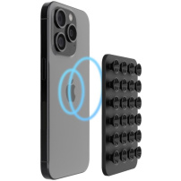 FIXED MagMate magnetický MagSafe držiak s prísavkami pre iPhone - čierny