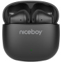Niceboy Beans 4 POP Onyx bezdrôtové slúchadlá - čierna
