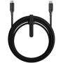 Nomad Kevlar opletený nabíjací a dátový kábel - USB-C na USB-C - 3 m - čierny
