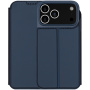 DUX DUCIS Skin Pro flipové puzdro pre iPhone 17 Pro Max - tmavo modré
