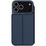 DUX DUCIS Skin Pro flipové puzdro pre iPhone 17 Pro Max - tmavo modré