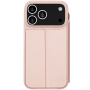 DUX DUCIS Skin Pro flipové puzdro pre iPhone 17 Pro Max - ružovozlaté