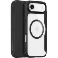 DUX DUCIS Skin X flipové puzdro s MagSafe pre iPhone Air - čierne