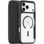 DUX DUCIS Skin X flipové puzdro s MagSafe pre iPhone 17 Pro Max - čierne