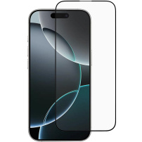 Tvrdené 3D sklo s čiernym rámčekom pre iPhone 17 Pro