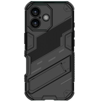 Odolný ochranný kryt so stojanom pre iPhone 17 - čierny