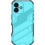 Odolný ochranný kryt so stojanom pre iPhone 17 - modrý
