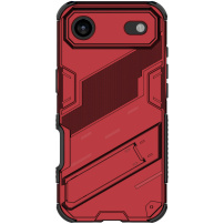 Odolný ochranný kryt so stojanom pre iPhone Air - červený