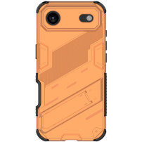 Odolný ochranný kryt so stojanom pre iPhone Air - oranžový