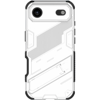 Odolný ochranný kryt so stojanom pre iPhone Air - biely