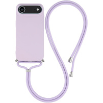 Ochranný kryt so šnúrkou pre iPhone Air - fialový