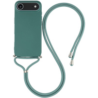 Ochranný kryt so šnúrkou pre iPhone Air - petrolejový