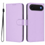 Flipové puzdro z PU kože pre iPhone Air - fialové