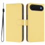 Flipové puzdro z PU kože pre iPhone Air - žlté