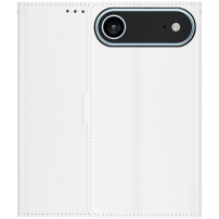 Flipové puzdro z PU kože pre iPhone Air - biele
