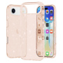 Transparentný kryt s trblietkami pre iPhone Air - ružovozlatý