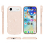 Transparentný kryt s trblietkami pre iPhone Air - ružovozlatý