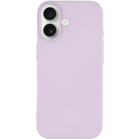 Matný kryt z mäkkého plastu pre iPhone 17 - svetlofialový