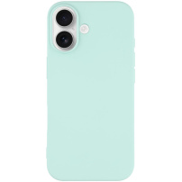 Matný kryt z mäkkého plastu pre iPhone 17 - mentolový