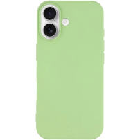 Matný kryt z mäkkého plastu pre iPhone 17 - zelený