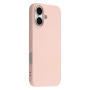 Matný kryt z mäkkého plastu pre iPhone 17 – pieskovo ružový