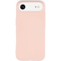 Matný kryt z mäkkého plastu pre iPhone Air - pieskovo ružový