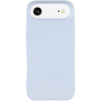 Matný kryt z mäkkého plastu pre iPhone Air - svetlo modrý