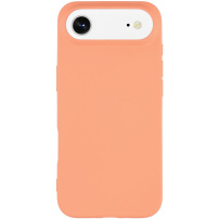 Matný kryt z mäkkého plastu pre iPhone Air - oranžový