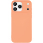 Matný kryt z mäkkého plastu pre iPhone 17 Pro - oranžový