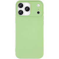 Matný kryt z mäkkého plastu pre iPhone 17 Pro Max - zelený