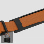 COOLBELL batoh s nastaviteľným popruhom a externým USB portom pre iPad / MacBook do 16" - čierny