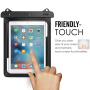 Vodeodolné vrecko pre iPad do 9,7" - čierne