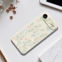 Ochranný kryt so vzorom kvetín pre iPhone Air - čierny