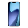 Trblietavý transparentný kryt pre iPhone Air - kvety