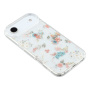 Trblietavý transparentný kryt pre iPhone Air - kvety