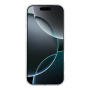 Trblietavý transparentný kryt pre iPhone 17 Pro Max - kvety