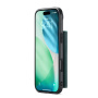 DG.Ming 2v1 kryt s odnímateľnou magnetickou peňaženkou pre iPhone Air - tmavo zelený