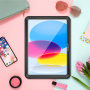 Nárazuvzdorné vodeodolné puzdro pre iPad 10,9" (2022) / 11" (2025) - čierne