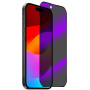 NORTHJO tvrdené 2.5D Anti-Spy a Anti-Blue-Ray sklo s čiernym rámčekom pre iPhone Air