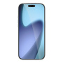 Rurihai matné tvrdené 2.5D sklo s čiernym rámčekom pre iPhone 17 Pro