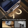 JOYROOM S-A56 opletený nabíjací a dátový kábel - USB-C na USB-C - 1,2 m - čierny
