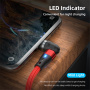 ENKAY 3v1 nabíjací a dátový kábel s vymeniteľnými magnetickými konektormi - USB-A na USB-C / Lightning / micro USB - 1 m - čierny