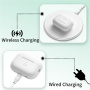 Náhradné nabíjacie puzdro s konektorom USB-C pre AirPods Pro 1 / 2 - biele