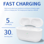 Náhradné nabíjacie puzdro s konektorom Lightning pre AirPods Pro 1 / 2 - biele