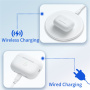 Náhradné nabíjacie puzdro s konektorom Lightning pre AirPods Pro 1 / 2 - biele