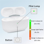 Náhradné nabíjacie puzdro s konektorom Lightning pre AirPods Pro 1 / 2 - biele