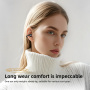 M88 Ear Clip bezdrôtové slúchadlá - čierna
