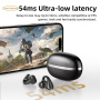 M88 Ear Clip bezdrôtové slúchadlá - čierna