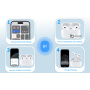 Náhradné nabíjacie puzdro s konektorom Lightning pre AirPods Pro 1 / 2 - biele