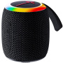 REMAX RB-M81 bezdrôtový Bluetooth reproduktor s podsvietením - čierny